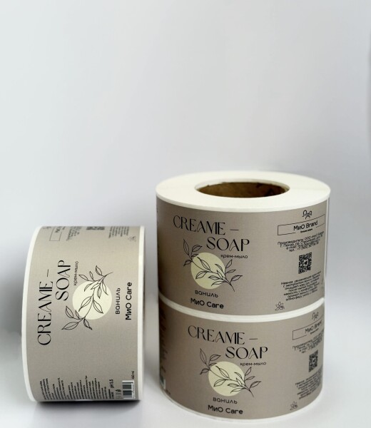 этикетка creame soap